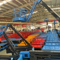 Equipamento Elevatório Aéreo Elétrico Hidráulico Tipo Aranha com Esteiras para Todos os Terrenos