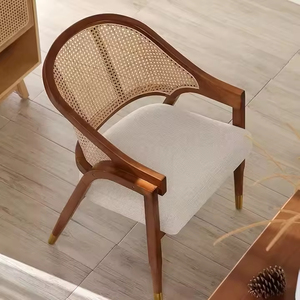 <span class=keywords><strong>Sillas</strong></span> de Comedor de Ratán y Madera Coloridas para el Hogar, Cafetería, Restaurante y <span class=keywords><strong>Cocina</strong></span>, Precio de Fábrica - Product Image 1