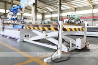 Routeur CNC ACM ACP Acrylique PVC MDF 1325 1530 avec lame de scie pour le fraisage et la découpe du contreplaqué