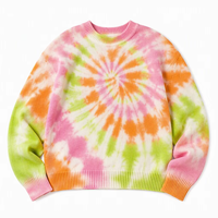 Cardigan en tricot à col en V pour femme, imprimé à carreaux, 100 % coton, manches longues, style bohème, avec logo frontal, personnalisable OEM & ODM