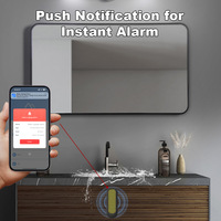 Sensor de Detección de Lluvia Zigbee IP65, Detector de Fugas Inteligente a Prueba de Agua para el Hogar, Compatible con Tuya Smart Life