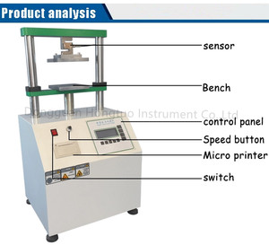 Máy kiểm tra độ bền nén ống giấy DH-TC được trang bị cảm biến có độ chính xác cao - Product Image 3
