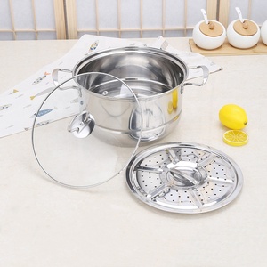 Juego de utensilios de cocina de acero inoxidable, 18 piezas, cacerola <span class=keywords><strong>SS</strong></span>, olla de cocina, nuevo diseño 2023 - Product Image 3