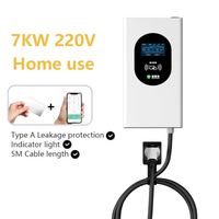 Borne de recharge rapide DC portable triphasée 220 V 7 kW Mode 3 avec équilibrage de charge pour accessoires Volkswagen ID.4