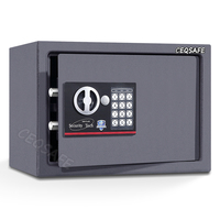 CEQSAFE Home Security Kaution Safe Durable Steel Cash Mini Safes Box Schutz geld