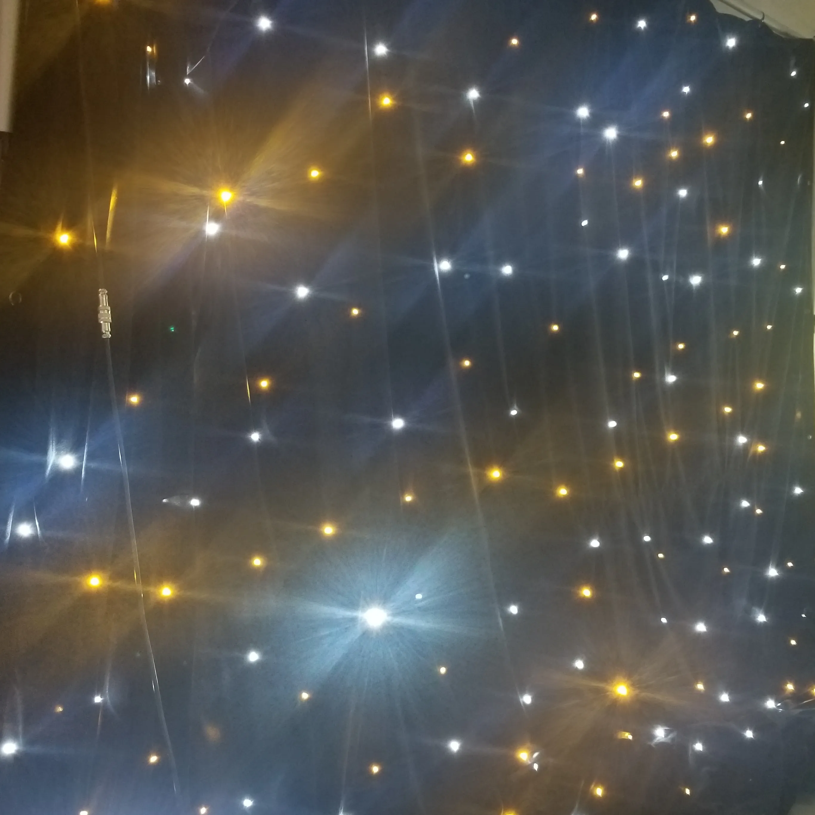 Cielo estrellado parque temático Fondo cielo estrellado cortina Decoración