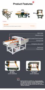Gıda için yüksek hassasiyetli gıda sınıfı gıda <span class=keywords><strong>Metal</strong></span> dedektörü - Product Image 3
