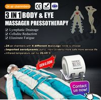 Perte de poids Pressothérapie Machine de Massage Bottes de Compression Complètes Récupération Drainage Lymphatique Traitement du Lymphœdème