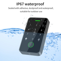 Bluetooth tuya APP 125Khz + 13.56Mhz RFID carte contrôle d'accès clavier porte serrure ouvre IP67 étanche