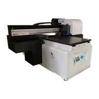 Printer Flatbed UV A3 Otomatis Kualitas Tinggi untuk Kulit, Kaus, Kain, Kayu, Kaca, Penutup Casing Ponsel