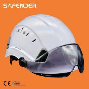 ABS 인증 유리 섬유 하드 모자 구조 헬멧 고글 EN397 실내 야외 등산 승마 건설 산업에 대한 준수 - Product Image 6