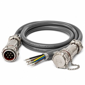 Kabel Harness Kontrol Industri Anti Ledakan ATEX dengan Konduktor Tembaga Berlapis Perak dan Baja Tahan Karat Kelas Vakum - Product Image 1