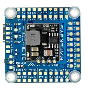 MATEKSYS F405-HDTE <b>RC</b> Plastic Flight <b>Controller</b> for FPV Drone with STM32F405/ICM42688-P/12S LiPo/BetaFlight/ArduPilot - Product Image 1
