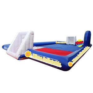 3v3 5v5 7v7 disesuaikan Slip dan geser balon Sepak Bola Pitch iklan tiup tiup tiup - Product Image 4