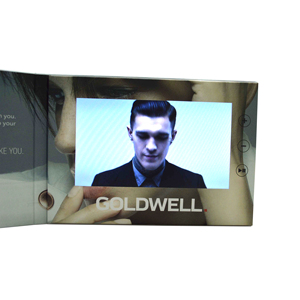 Tarjetas de registro de folleto de <span class=keywords><strong>video</strong></span> de tapa dura Popular de alta calidad 7 pulgadas A5 con pantalla Lcd - Product Image 4