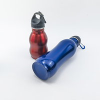 Bouteille isotherme de bureau en acier inoxydable 304 de qualité alimentaire, forme de gourde, avec logo personnalisé, 750 ml