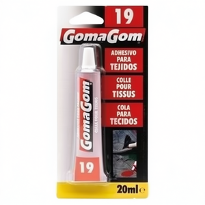กาวติดผ้า GOMAGOM N.19 สำหรับงานฝีมือ 20 ชิ้น ขายส่ง - Product Image 1