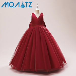 MQATZ Vestido de Princesa <span class=keywords><strong>para</strong></span> Niña de Flores Vestido de Fiesta y Gala <span class=keywords><strong>para</strong></span> <span class=keywords><strong>Niñas</strong></span> - Product Image 3