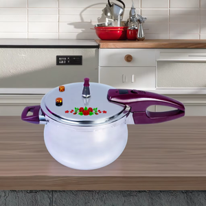 <span class=keywords><strong>Olla</strong></span> a Presión YONGDA, Forma de Tambor, de Acero Inoxidable, Ecológica, para Estufas de Gas e Inducción, con Asa de Madera, Utensilios de Cocina - Product Image 1