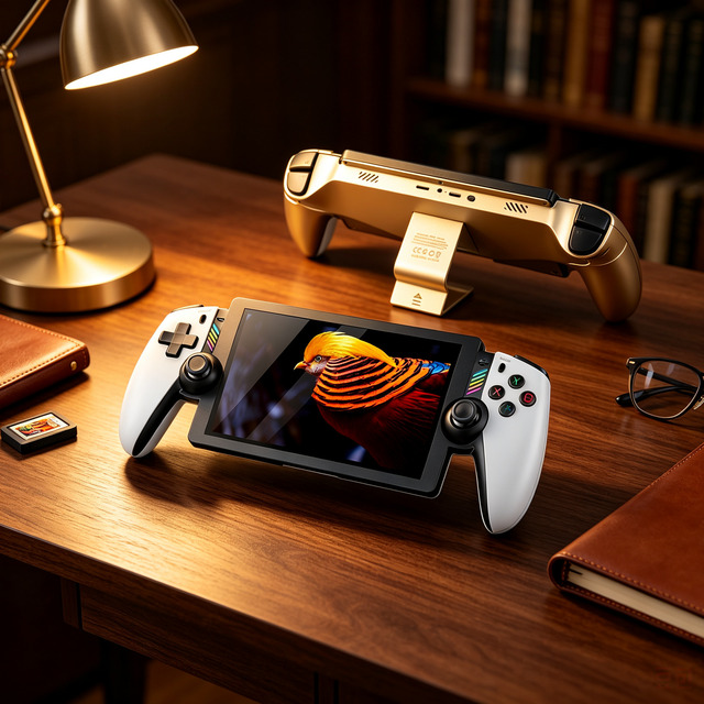 2026 Newest M28 Retro Handheld Game Console 7.1 Inch 4K HD Output Screen Classic Portable Arcade Handheld Gaming Support PS2