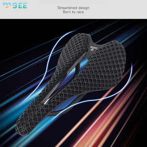 <span class=keywords><strong>Selle</strong></span> de vélo imprimée en 3D SeeMore OEM ODM 145 mm en fibre de carbone T800, <span class=keywords><strong>selle</strong></span> de vélo adaptative pour VTT, vélo de route et vélo de gravier - Product Image 4