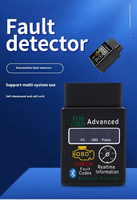 Escáner de Códigos OBD2 para Auto con Bluetooth, Herramienta de Diagnóstico Automotriz
