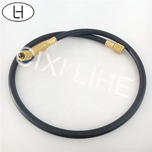 Haute pression diverses tailles vide personnalisable R410A 1/4 SAE tuyaux de charge simples tuyau noir pour réfrigérant AC - Product Image 2