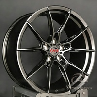 Jantes monobloc personnalisées en T6061-T6 noir mat 5x120 5x112 18 19 20 21 22 pouces pour BMW M2 F80 F90 E46 E92 M3 M4