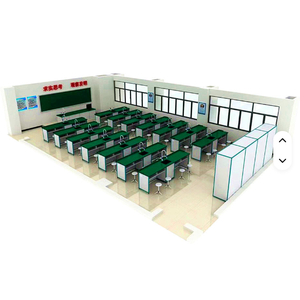 Mesa de Trabajo de Laboratorio de Biología de Acero con Certificado CE, Equipos de Laboratorio, Precio de Fábrica, Mobiliario de Laboratorio Escolar, Laboratorio de Química - Product Image 6