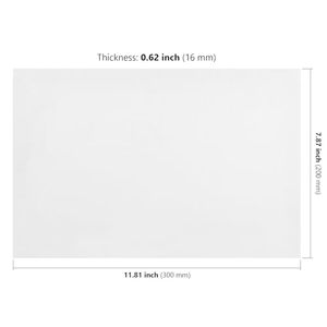 Toiles vierges blanches tendues en coton 100% de différentes tailles, 280 g/m², pré-encollées, pour peinture acrylique et à l'huile - Product Image 4