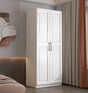 Armoire moderne simple pour la maison, chambre à coucher, <span class=keywords><strong>petit</strong></span> appartement, armoire <span class=keywords><strong>de</strong></span> <span class=keywords><strong>rangement</strong></span> en <span class=keywords><strong>bois</strong></span>, chambre d'enfant, location, armoire personnalisée <span class=keywords><strong>de</strong></span> luxe légère - Product Image 2