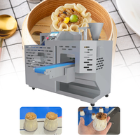 Machine à Siomai, Dumplings, Wontons et Gyozas Hautement Automatique, Multifonctionnelle, Commerciale, Haute Vitesse, Haute Capacité, Certifiée CE, 220V