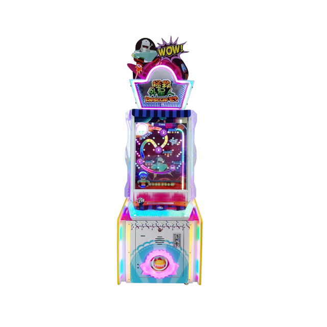 Lifun LF-J79 Mini Indoor Coin Game Save the Aliens Lottery Machine for Arcade Centers CE Certified