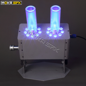 Máquina de chorro de Co2 LED, 18x3W, doble cabezal RGB, equipo de DJ para Club nocturno y fiesta - Product Image 3