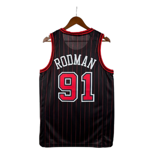 Maglie da basket NBA Chicago <span class=keywords><strong>Bulls</strong></span> personalizzate da uomo, ricamate e cucite, uniformi sportive in rete # 23 Jordan # 33 Pippen # 2 Palloni # 10 DeRoza - Product Image 3