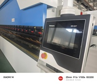 Dontzer DHS-110/4500 electro-hydraulic servo bending machine features high bending accuracy and stable performance.