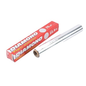 Premium Household Aluminum Foil Roll Food Grade Tinfoil <b>Wrapping</b> <b>Paper</b> for Kitchen Cooking Use - Product Image 1