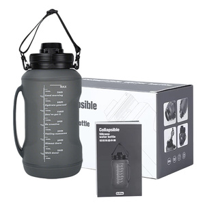 Bouteille d'eau en silicone souple pour la gym, l'escalade, la randonnée, le cyclisme, avec boîte, idéale pour les sports de plein air - Product Image 2