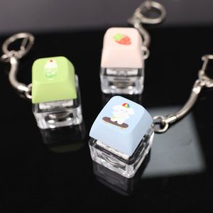 Porte-clés Fidget Clicker en plastique style Anime avec boutons lumineux et interrupteurs anti-stress, logo personnalisé, pour cadeaux de bienvenue - Product Image 5