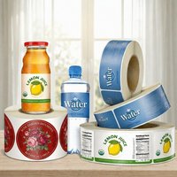 Toptan özel kendinden yapışkanlı baskı rulo su geçirmez PVC ısı Shrink Film maden suyu plastik şişe etiketi etiket