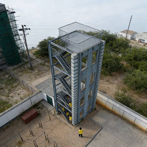 หอฝึกอบรมดับเพลิงเหล็กชุบสังกะสีแบบจุ่มร้อนสำหรับสถานีดับเพลิงและการฝึกอบรมกู้ภัย - Product Image 4