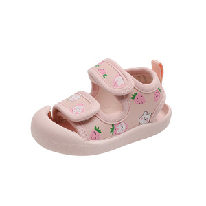 Chaussures pour bébé respirantes et confortables, chaussures mignonnes pour bébé, sandales d'été pour bébés filles, sandales pour tout-petits - Product Image 5