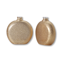 Bouteille de parfum Conception personnalisée Or brillant en vrac 45 Bouteille en verre de 150ml Bouteille de parfum en or