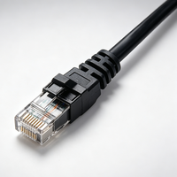 Câble Ethernet CAT5e SFTP double blindage, 250 MHz, 8 cœurs, RJ45 plaqué or pour routeur, commutateur, caméra de sécurité, OEM