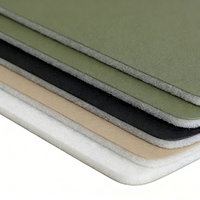Rouleau de tissu tricoté solide en PVC, simili cuir, suède, mousse, coupe-vent, poids moyen, pour sièges de voiture et revêtements automobiles
