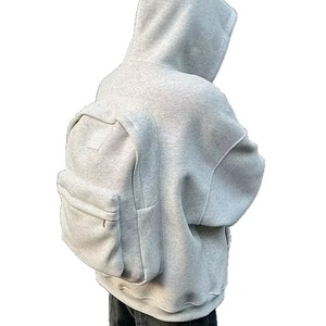 Vente en gros : Veste zippée à capuche pour homme, style cardigan, motif sac à dos 3D, de <span class=keywords><strong>marque</strong></span> tendance, décontractée, élégante, durable et polyvalente, pour l'hiver - Product Image 5