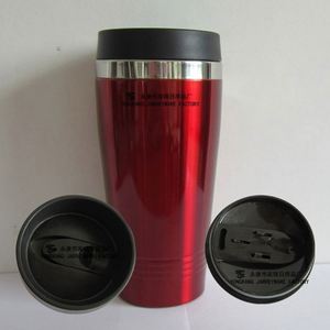Yongkang Jarreyware Factory Stainless Steel Vacuum Tumbler Red Straight <b>Cup</b> Double Wall Insulated Travel Mug With Lid - Product Image 4