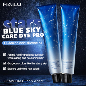 <span class=keywords><strong>Tinte</strong></span> para el Cabello Hailu Blue Sky Care Dye Pro, Grado Premium, Permanente, en Crema, Fórmula <span class=keywords><strong>Vegetal</strong></span>/Natural, Resistente al Agua, Sin Manchas, 100 ml - Product Image 4