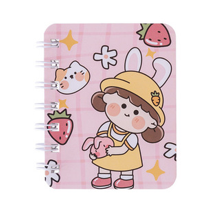 Carnet à spirale de haute qualité avec motif de dessin animé, carnet mignon kawaii pour étudiants, carnet personnalisé - Product Image 4