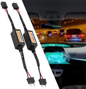 Arneses H4 de alta calidad decodificador Canbus sin errores EMC H7 <span class=keywords><strong>H11</strong></span> H13 condensador LED faros de coche accesorio - Product Image 6